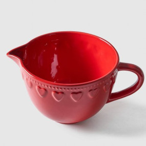 Bowl Corações Vermelha